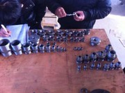 Legering K 500 Monel K 500 smedet sokkel gevind gevind albue tee cap cross kobling