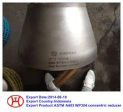 ASTM A 403 WP 304 Koncentrisk reduktion